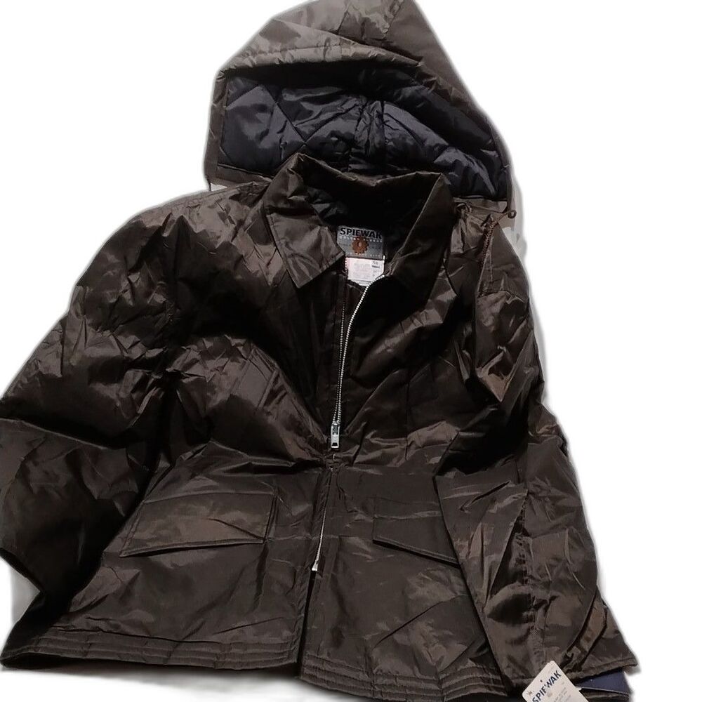 Spiewak Golden Fleece Size 54 Coat New NOS Acid Resistant Yukon Cloth Brown